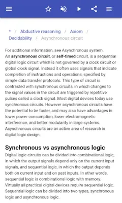 Mathematical logic android App screenshot 10