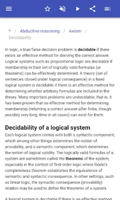 Mathematical logic android App screenshot 11