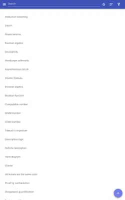 Mathematical logic android App screenshot 4